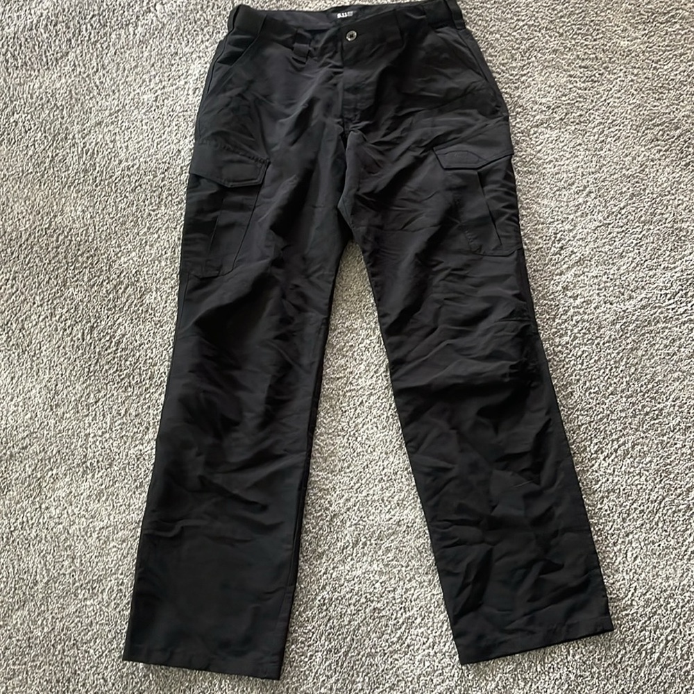 Men's Black Cargo Pants